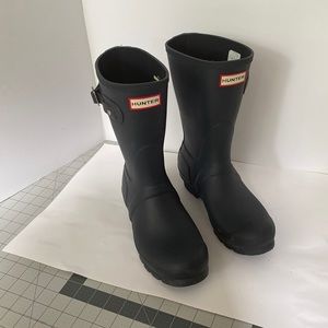 Navy Hunter Boots